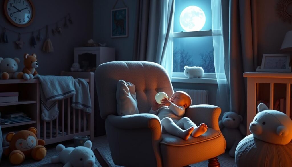 night feeding baby